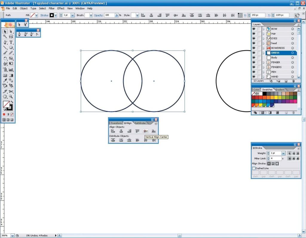 Как скопировать объект в adobe illustrator